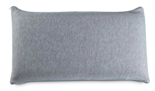 Natu-Cool - Mid: reverso gris de la almohada, vista frontal