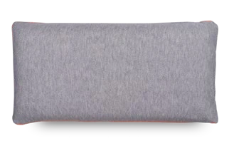 Natu-Cool - Soft: reverso gris de la almohada, vista frontal