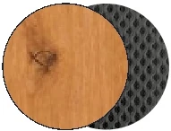 Muestra original Roble + 3D Negro del cat&aacute;logo de celia