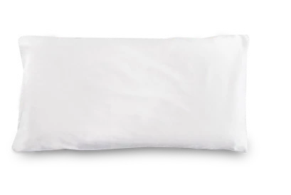Protector Bamboo Light para almohada: funda blanca, vista frontal