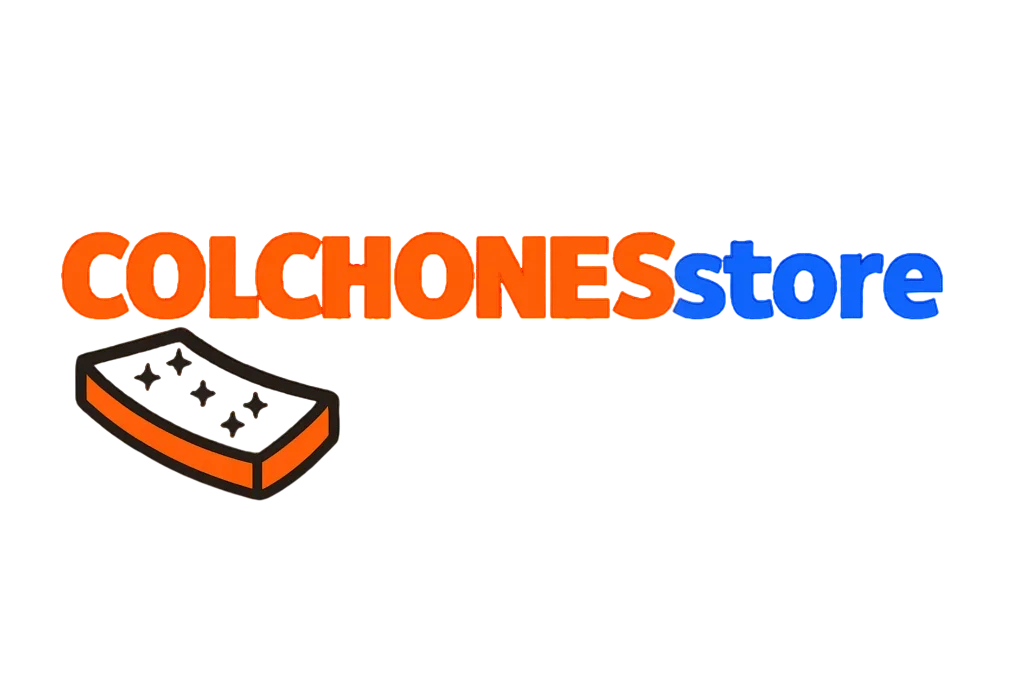 Logotipo de ColchonesStore, tienda online especializada en colchones, bases y descanso de alta calidad con envío a domicilio