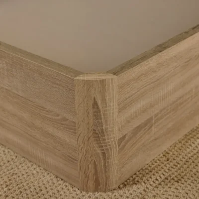 imagen de canapé de madera esquina color cambrian